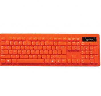 Wamee red keyboard rated IP68