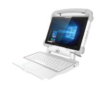 301MD medical, rugged tablet with detachable keyboard
