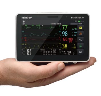 BeneVision N1 transport patient monitor full monitoring function that fits into your hand