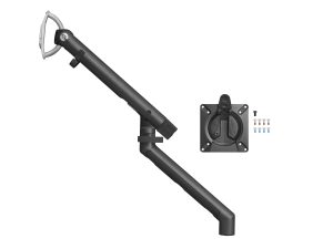 Flo monitor arm black