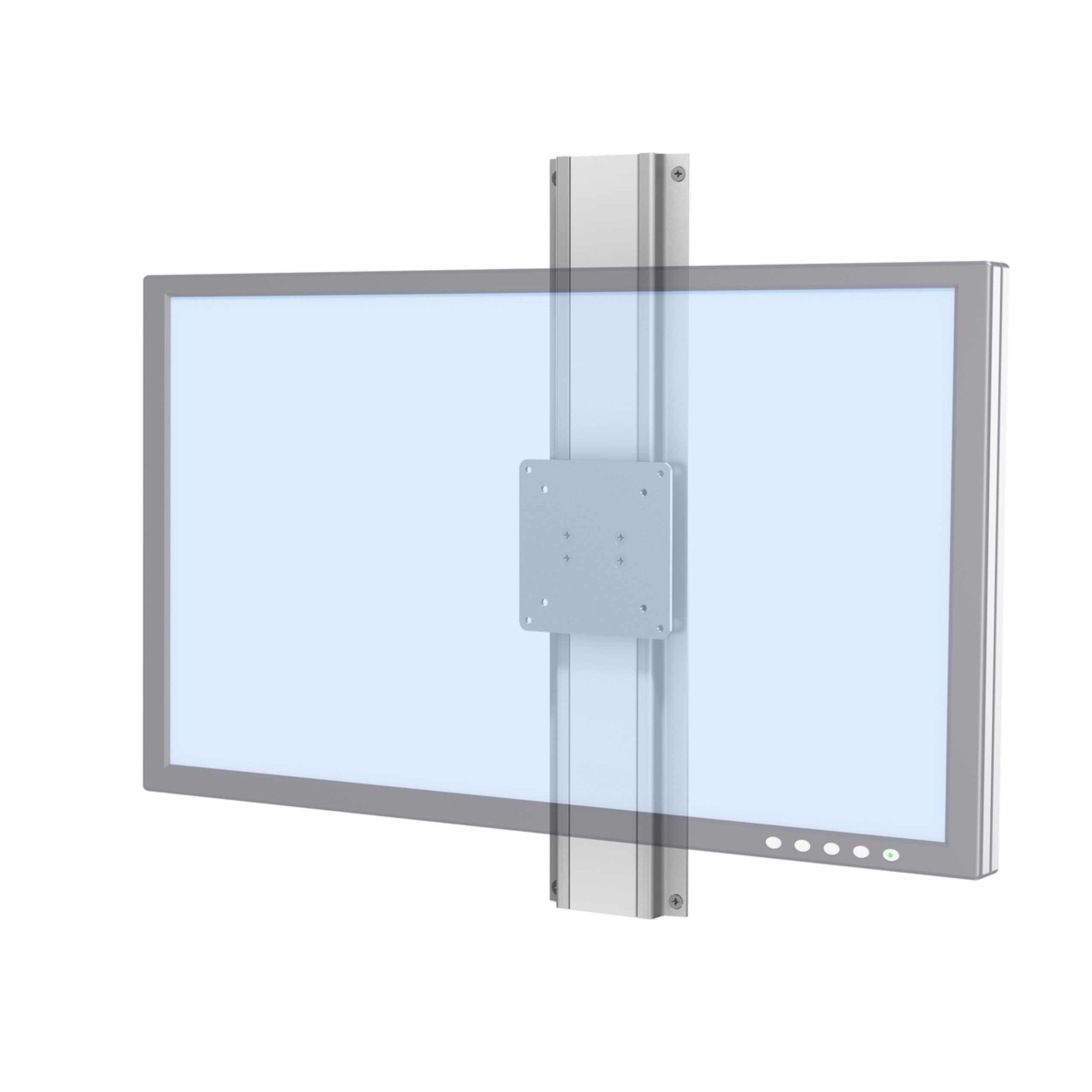 thumbnail image 2 of Universal Back Of Screen Controller Mount For DT166 / MICROS RDC - 75/100mm VESA 2 of 9