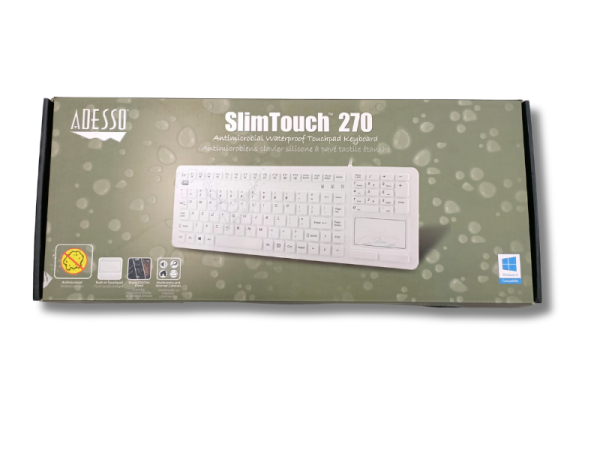 Adesso AKB-270UW Keyboard - White