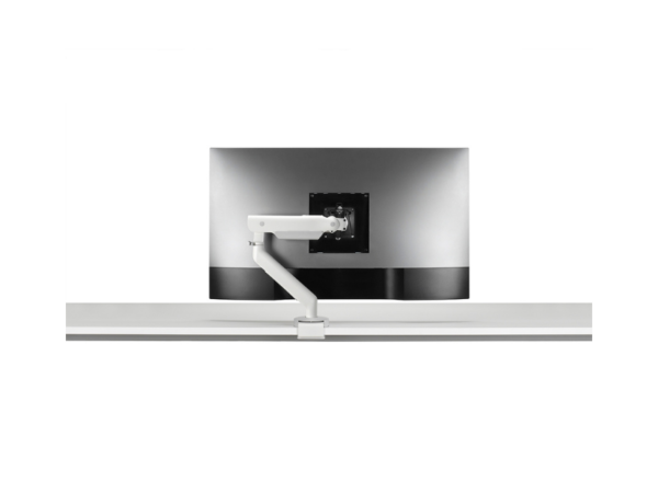 Flo X Monitor Arm with desk clamp - White